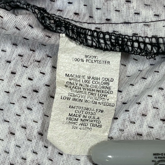 Elwood Diamond Print Jersey Size Large - Picture 4 of 7